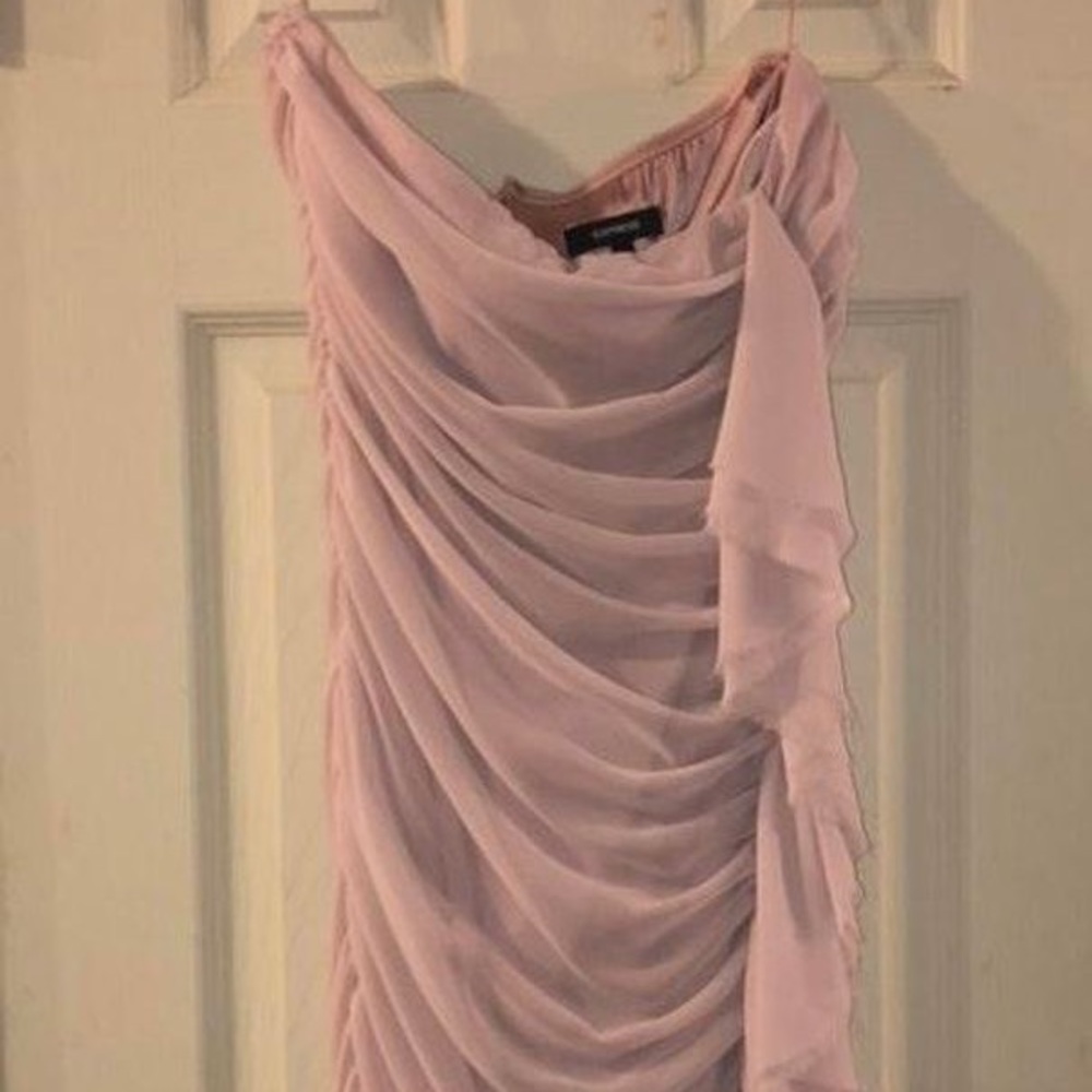 Express Pink Cocktail Dress